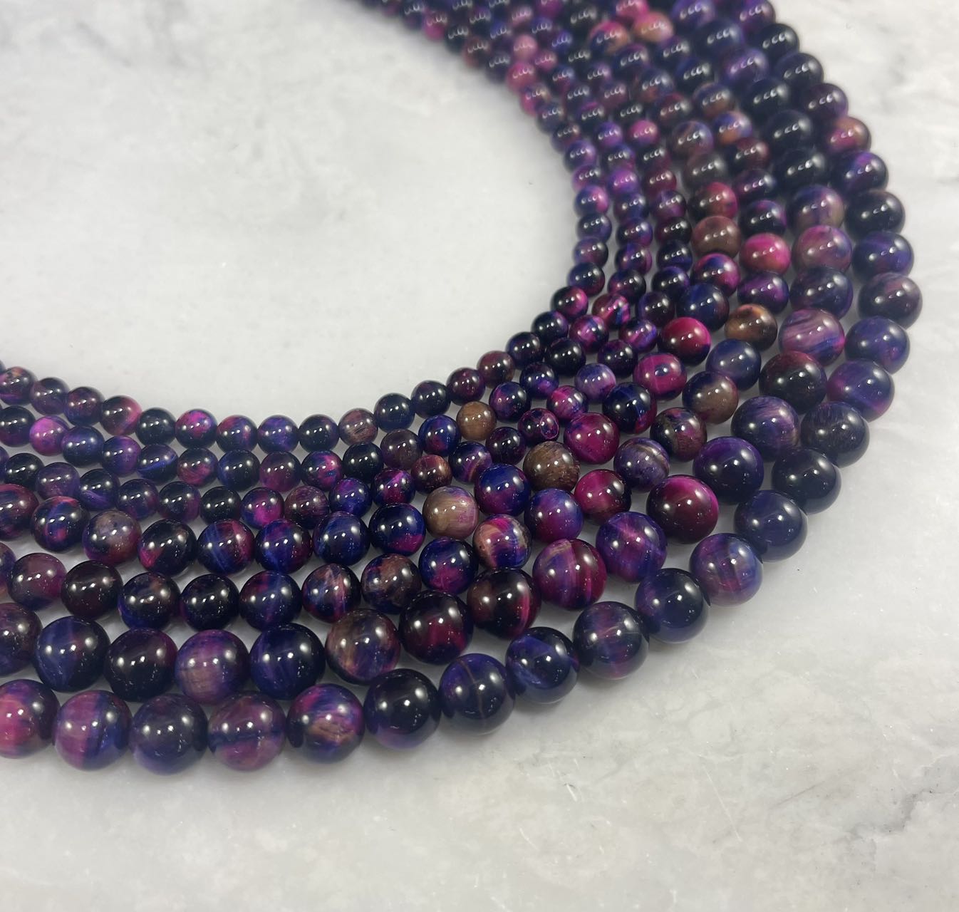 Galaxy Tiger Eye (Dyed) Round-2