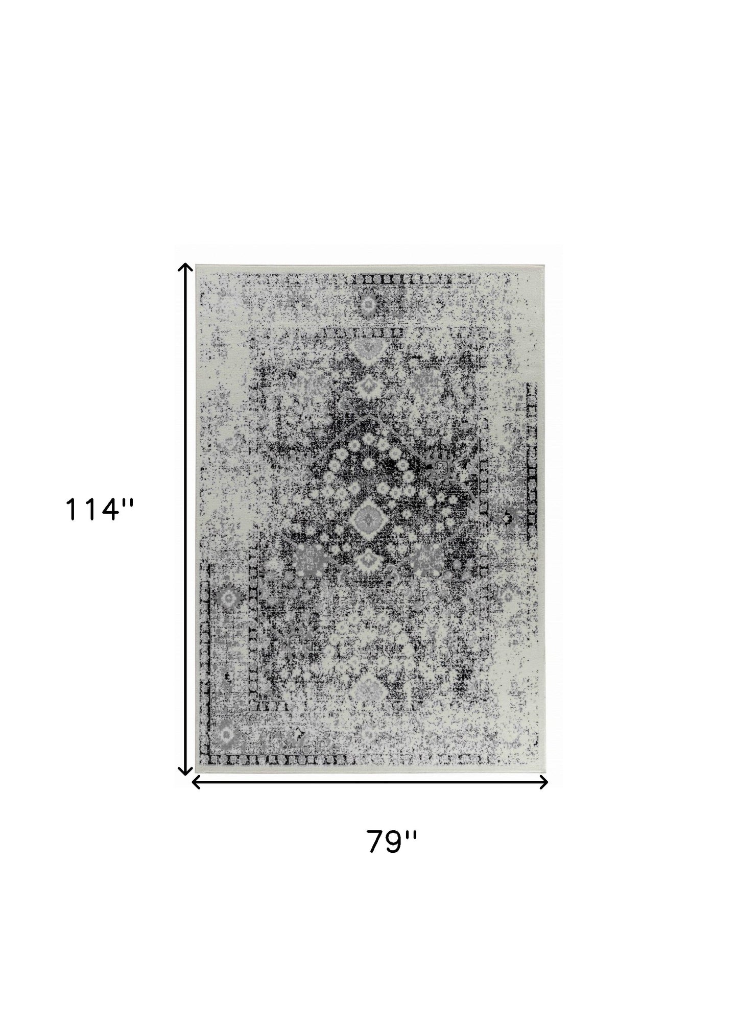 7' X 10' Brown Abstract Area Rug-2