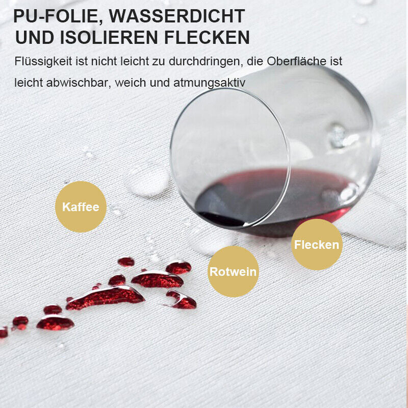 Wasserdicht Matratzenschoner Inkontinenzauflage Waschbar Auflage Spannbettlaken