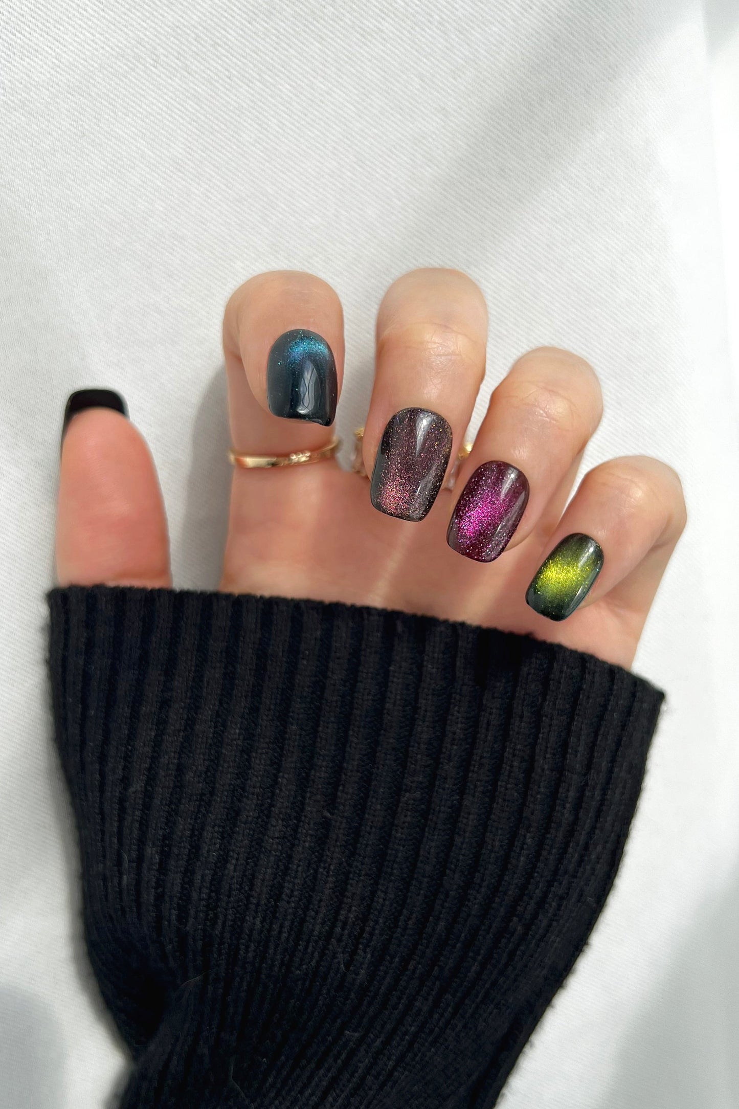 Mystic Aurora | Pro Handmade Gel Nails-4