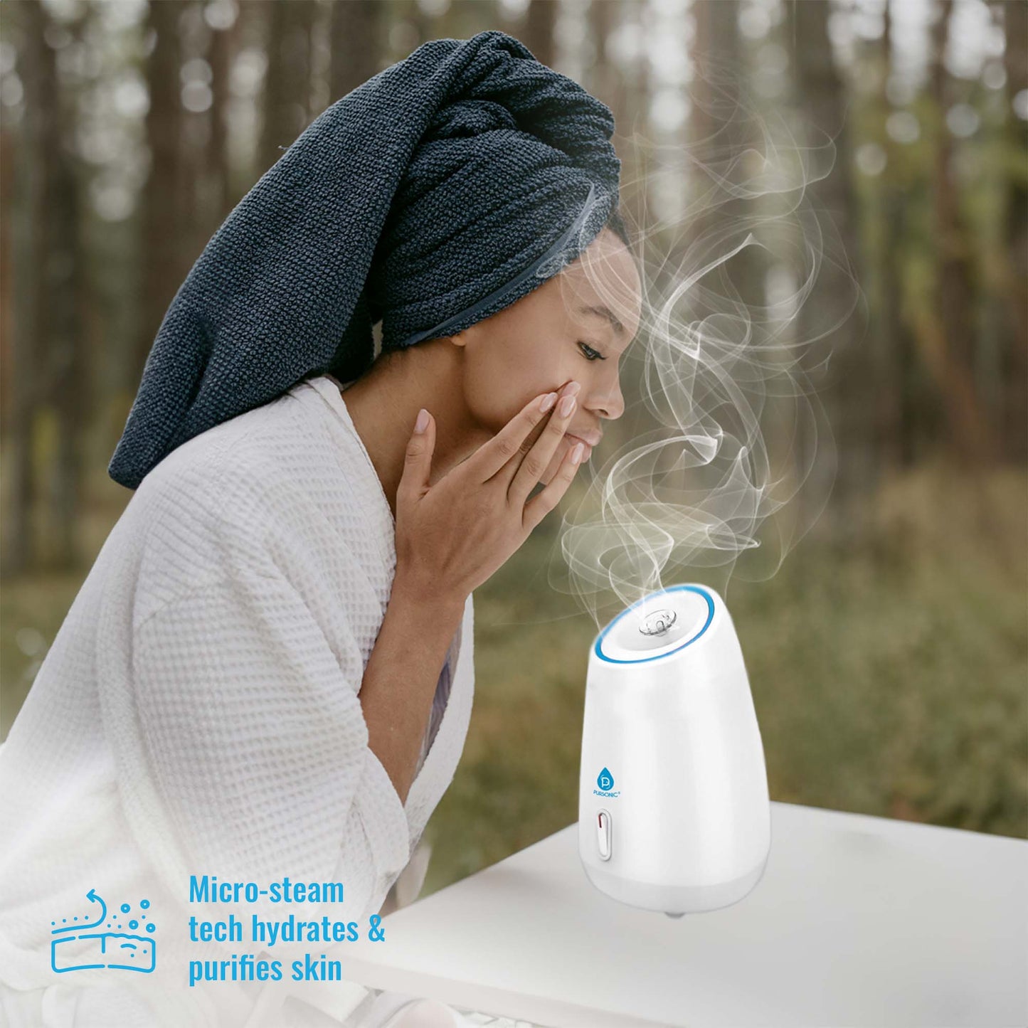Ultimate Skincare & Beauty Bundle – Pursonic Facial Steamer, Tri-Fold Vanity Mirror, Anti-Aging Serum Set & More!-1