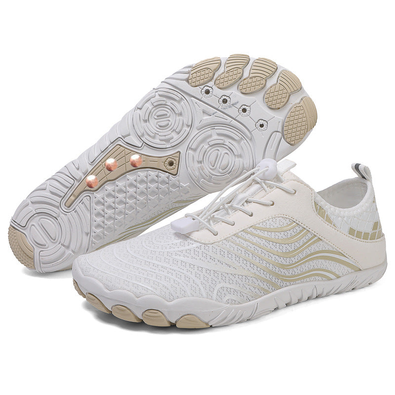 Barefoot Shoes Copper Buckle Grounding Shoes Button Shoes Tracing Shoes Anti-static Shoes Conductive Tracing Shoes Grounding Shoes Fitness Shoes