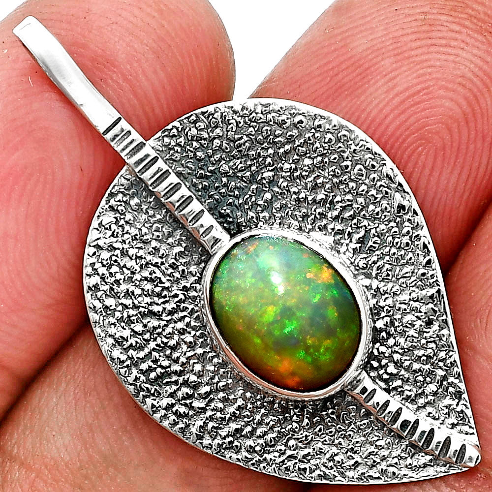 Natural Ethiopian Opal Pendant P-1218 SDP157428-0