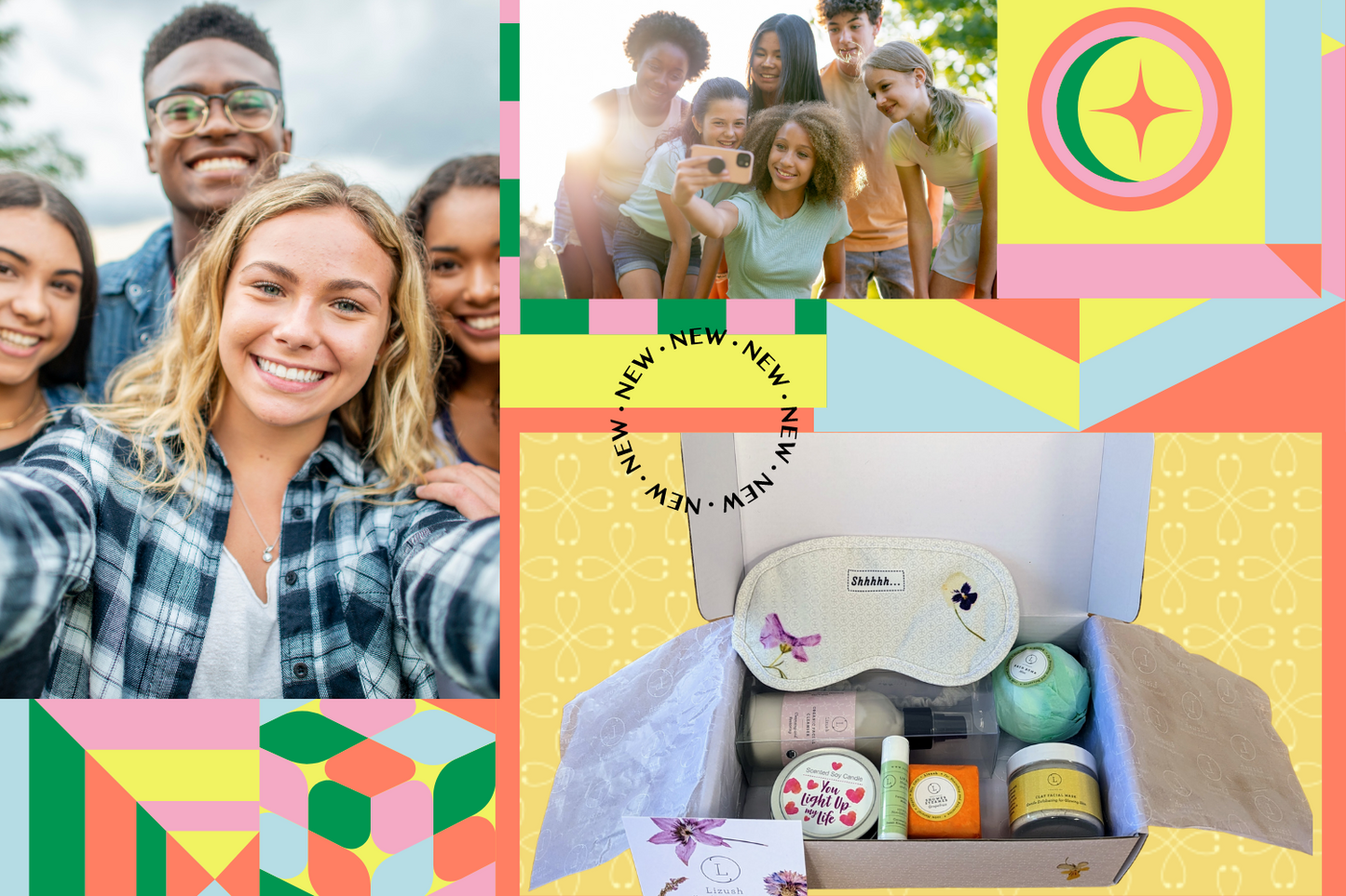 One year - SUBSCRIPTION BOXES for TEENS - Will be shipped every 3 months-2