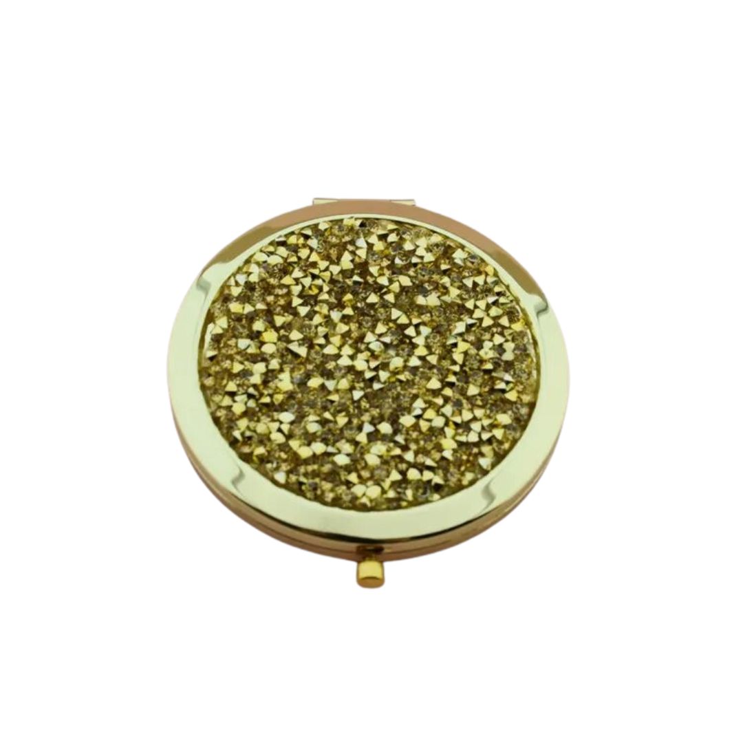 Crystal Double-Sided Portable Mini Mirror-4