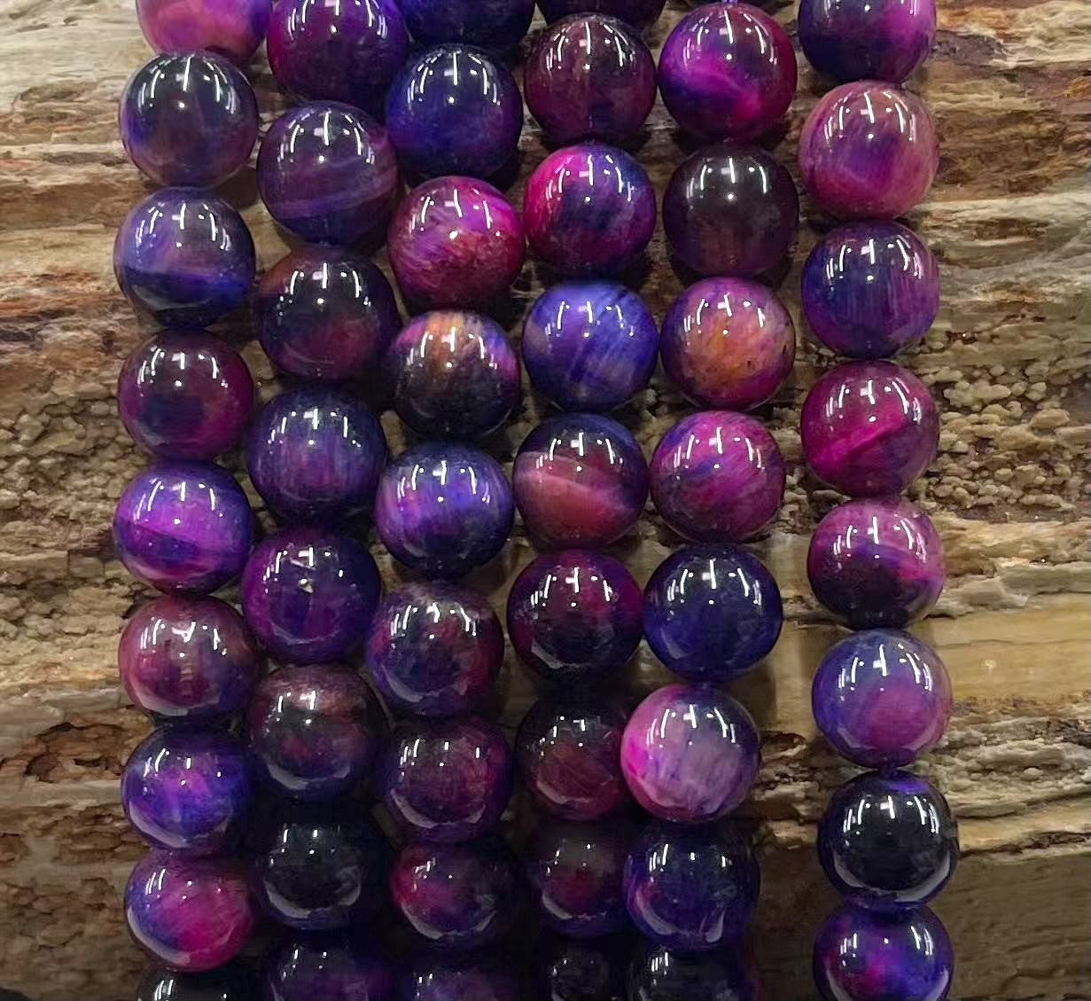 Galaxy Tiger Eye (Dyed) Round-4