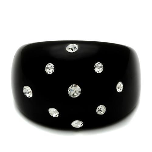 LO2388 - Resin Ring with Synthetic Synthetic Stone in Multi Color-1