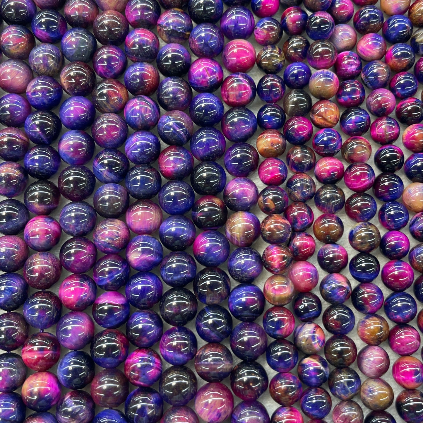 Galaxy Tiger Eye (Dyed) Round-1