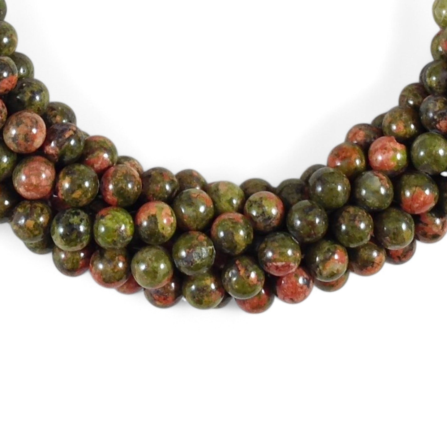 Unakite Round 6mm 8mm-0