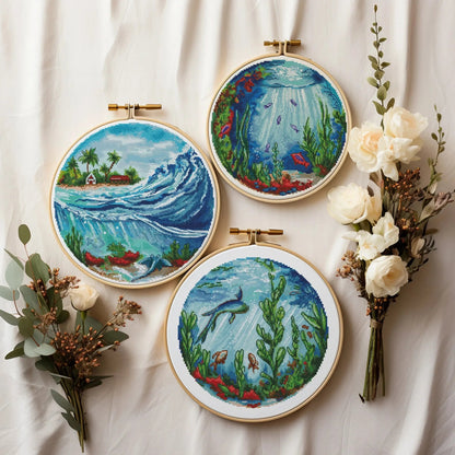 Undersea World 2 - PDF Cross Stitch Pattern-2