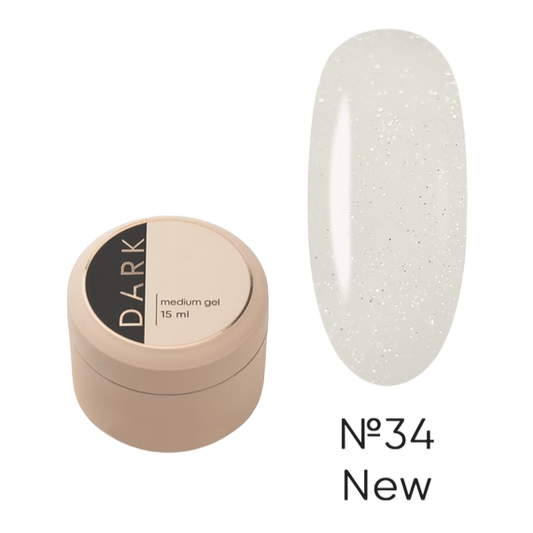 DARK Medium Gel #34, 15ml-0