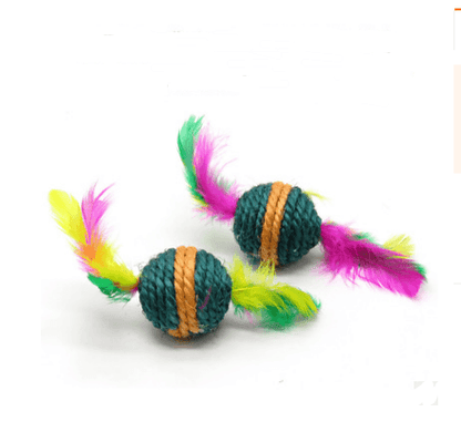 Whisker Whirligig: Handcrafted Solid Wood Cat Toy-11
