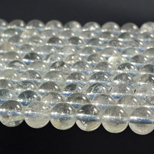 Clear Topaz Round 6mm 8mm-0