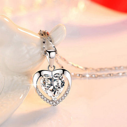 Silver Necklace For Lover
