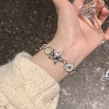 Luxury Niche Retro Punk Exquisite High-grade Heavy Industry Women's Bracelet