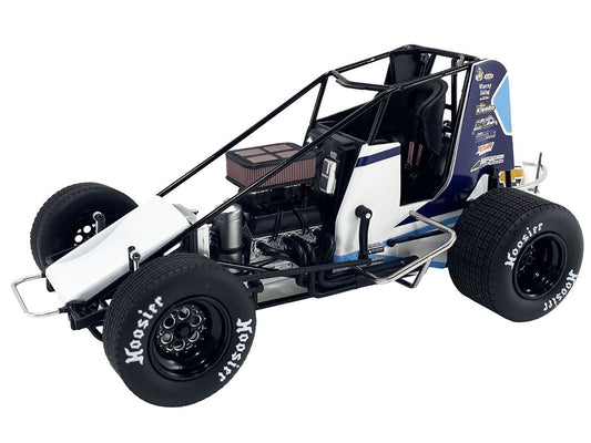 Winged Sprint Car #17B Bill Balog "Anderson's Pure Maple Syrup" B Squared Motorsports "World of Outlaws" (2024) 1/18 Diecast Model Car by ACME-0