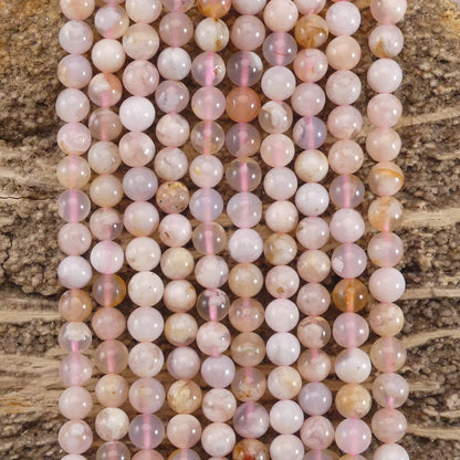 Cherry Blossom Agate, Sakura Agate, Flower Agate Round-1