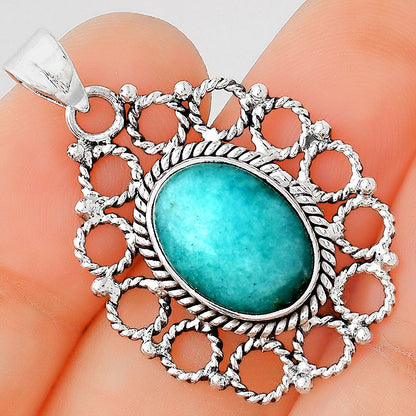 Natural Paraiba Amazonite Pendant P-1009 SDP155456-0