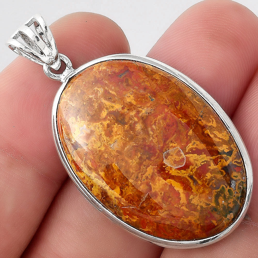 Natural Rare Cady Mountain Agate Pendant P-1001 SDP156018-0