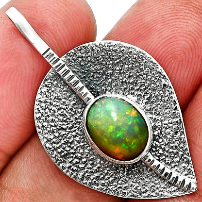 Natural Ethiopian Opal Pendant P-1218 SDP157428-0
