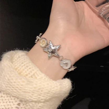 Luxury Niche Retro Punk Exquisite High-grade Heavy Industry Women's Bracelet