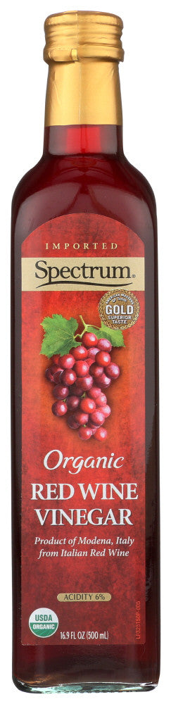 Spectrum Naturals Red Wine Vinegar (6x16.9 Oz)-0