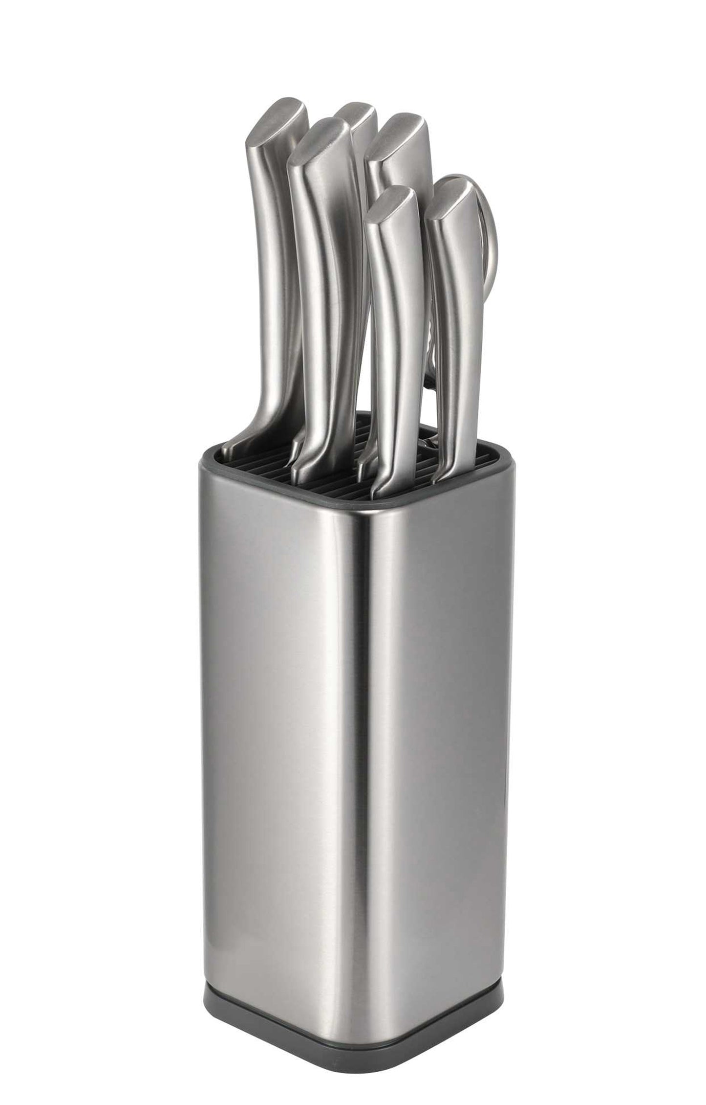Universal Knife Block Holder, Silver-1