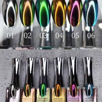Kokoist - MR06 Liquid Mirror Blue Chrome-4