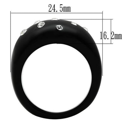 LO2388 -  Resin Ring with Synthetic Synthetic Stone in Multi Color-2