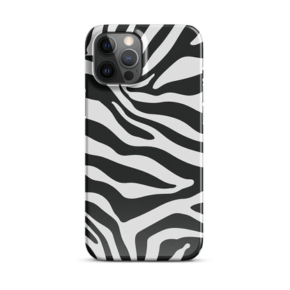 Zebra Skin Phone case for iPhone-12
