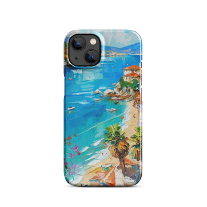 Mediterranean Beach Phone case for iPhone-16