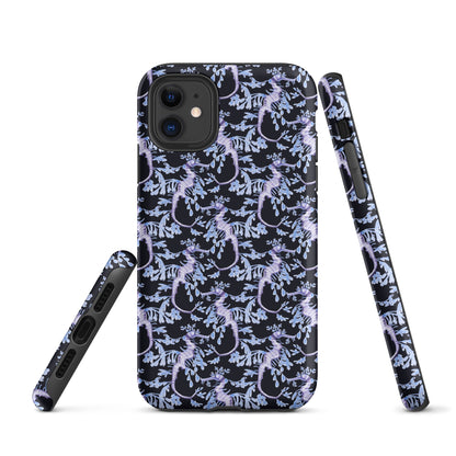 Purple Sea Dragons at Night Tough Case for iPhone®-2
