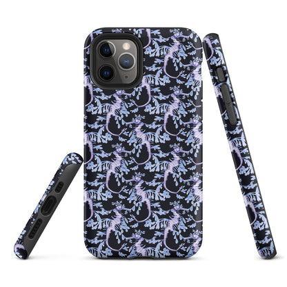 Purple Sea Dragons at Night Tough Case for iPhone®-3