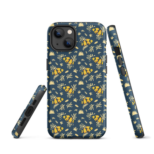 Deep Blue Clownfish Reef Tough Case for iPhone®-10